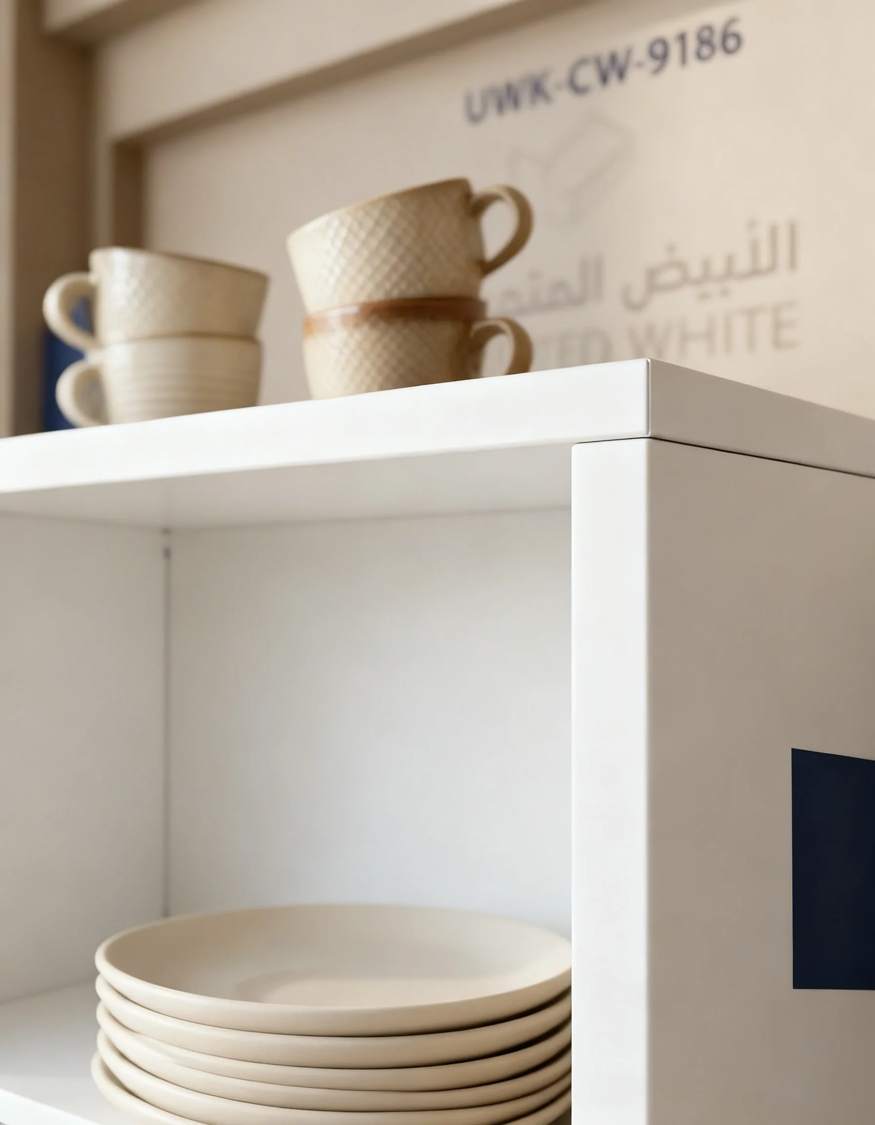 كلادينج أبيض UWK-CW-9186 - تفاصيل قريبة