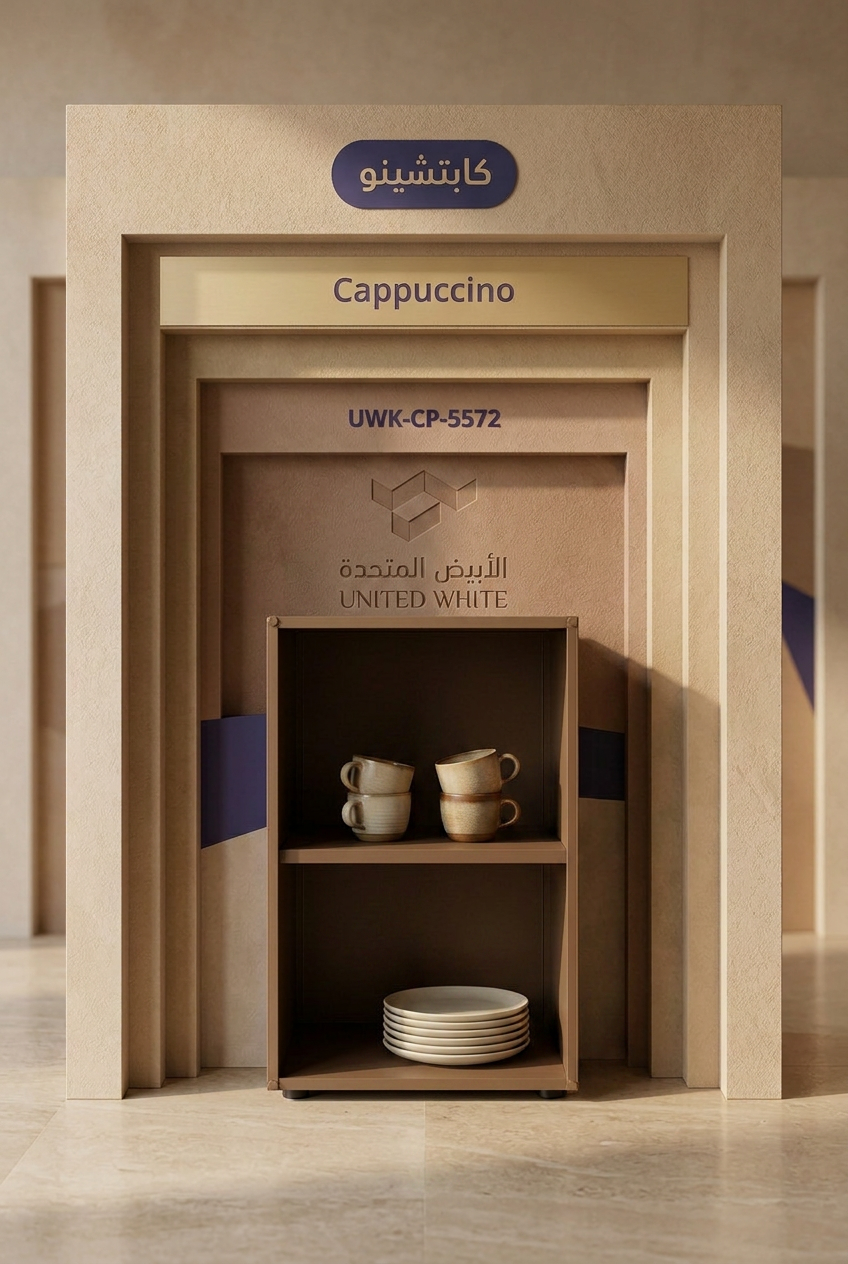 كلادينج كابتشينو UWK-CP-5572 - لوحة اللون