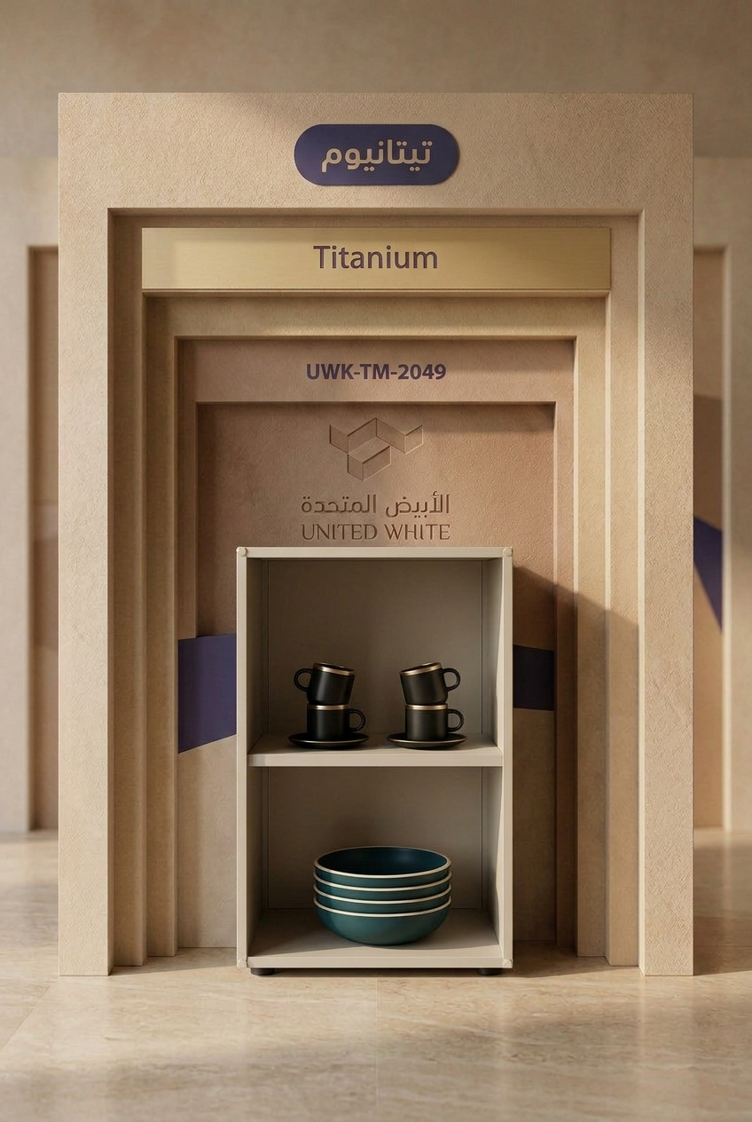 كلادينج تيتانيوم UWK-TM-2049 - لوحة اللون